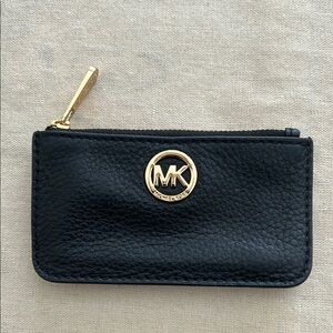 Michael Kors Black Card/Coin Holder